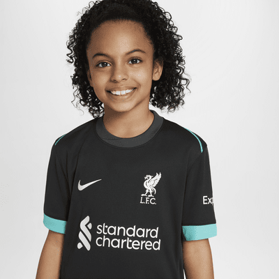 Nike Segunda Equipación Stadium Liverpool FC 2024/25Camiseta De Fútbol Replica Nike Dri-FIT - Niño/a