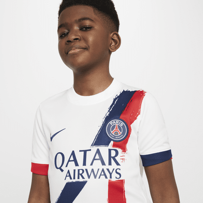 Nike Segunda Equipación Stadium París Saint-Germain 2024/25Camiseta De Fútbol Replica Nike Dri-FIT - Niño/a