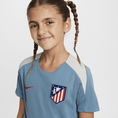 Nike Strike Atlético De MadridCamiseta De Fútbol De Tejido Knit Y Manga Corta Nike Dri-FIT - Niño/a
