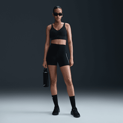 Nike Sujeción Media Nike AlateSujetador Deportivo Con Almohadilla Y Escote Alto - Mujer