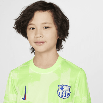 Nike Tercera Equipación Stadium FC Barcelona 2024/25Camiseta De Fútbol Replica Nike Dri-FIT - Niño/a