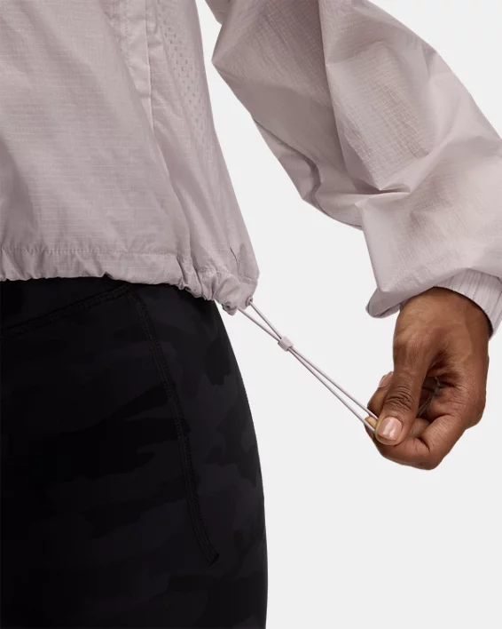 Under Armour Anorak Con Media Cremallera UA Rival Woven Para Mujer  