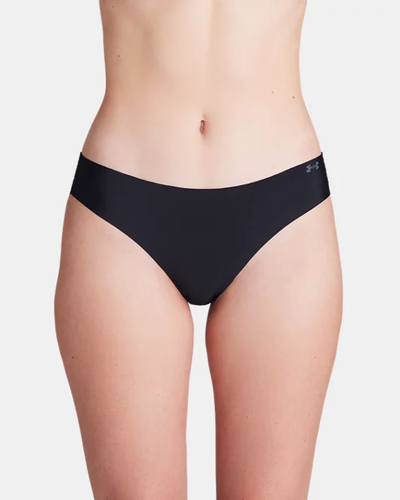 Under Armour Bikini invisible UA Pure Stretch para mujer - Paquete de 3  