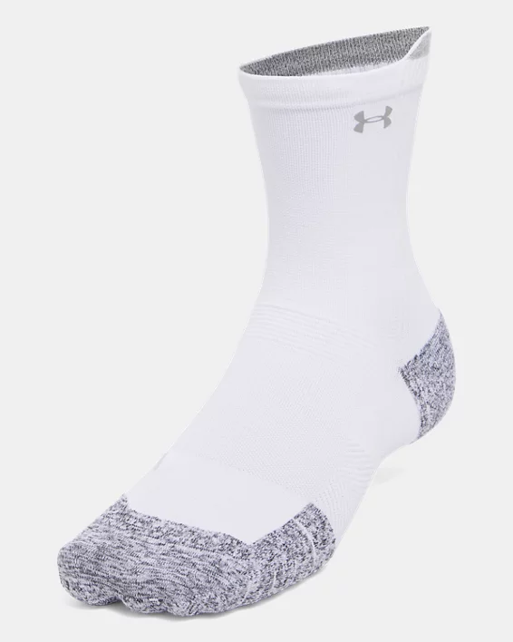 Under Armour Calcetines De Media Caña UA ArmourDry® Run Cushion Unisex - Paquete De 3  