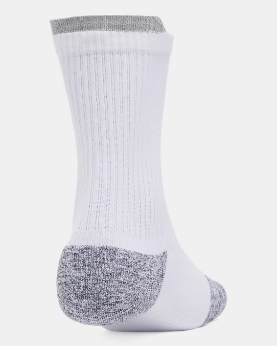 Under Armour Calcetines De Media Caña UA ArmourDry® Run Cushion Unisex - Paquete De 3  