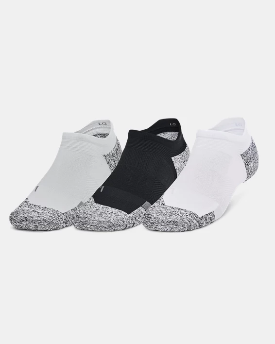 Under Armour Calcetines invisibles UA ArmourDry® Pro unisex - Paquete de 3  