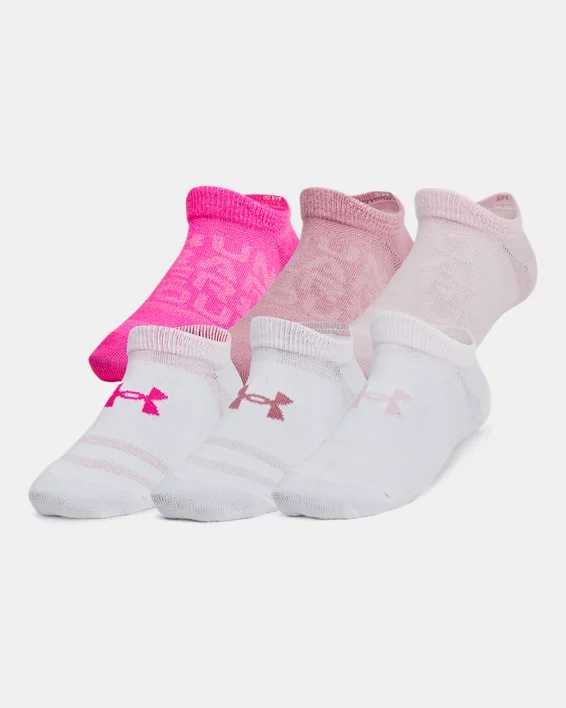 Under Armour Calcetines invisibles UA Essential para niño/a - Paquete de 6  