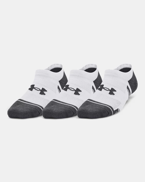 Under Armour Calcetines invisibles UA Performance Tech para niño/a - Paquete de 3  