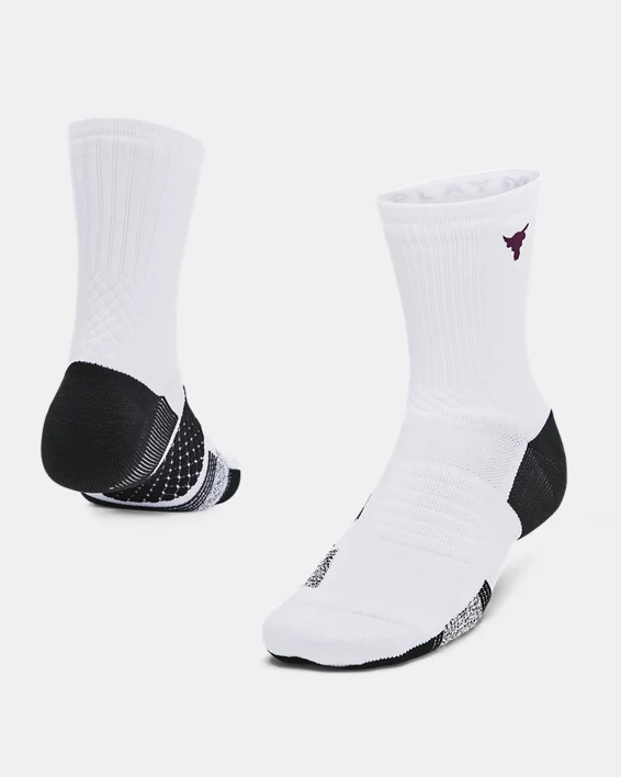 Under Armour Calcetines Project Rock ArmourDry™ Playmaker Mid-Crew unisex