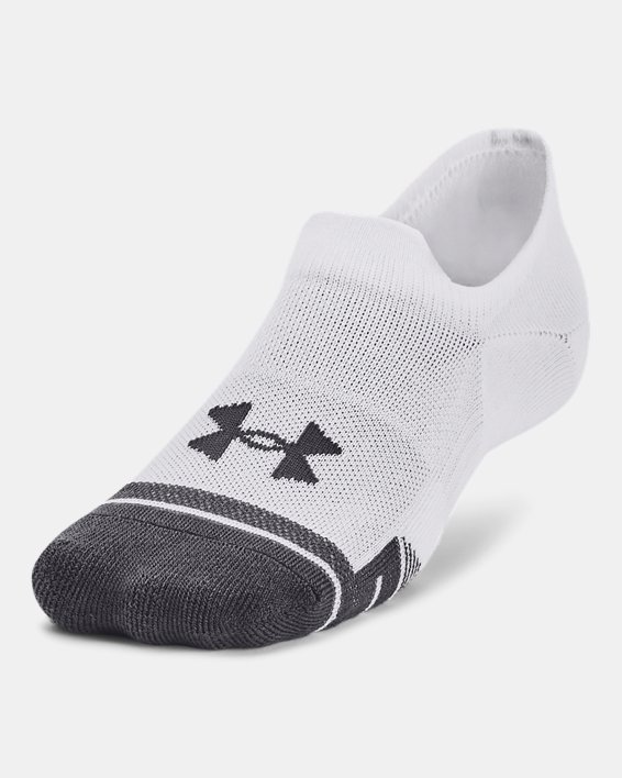 Under Armour Calcetines Ultracortos UA Performance Tech Unisex - Paquete De 3  