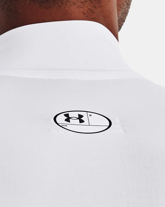Under Armour Camiseta Con Manga Corta Y Cuello Alto De Compresión HeatGear® Para Hombre  