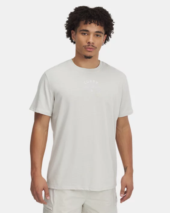 Under Armour Camiseta Curry Heavyweight Verbiage para hombre  