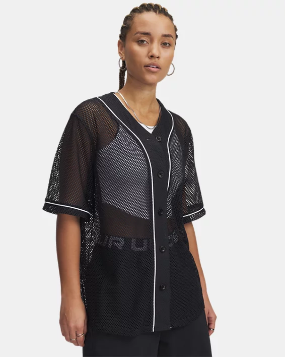 Under Armour Camiseta de béisbol UA Sportstyle para mujer  