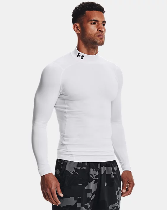 Under Armour Camiseta de compresión de cuello cerrado ColdGear® para hombre  