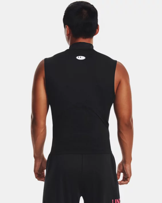 Under Armour Camiseta De Cuello Cerrado Sin Mangas HeatGear® Para Hombre  