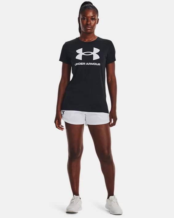 Under Armour Camiseta De Manga Corta Con Logotipo UA Rival Para Mujer  