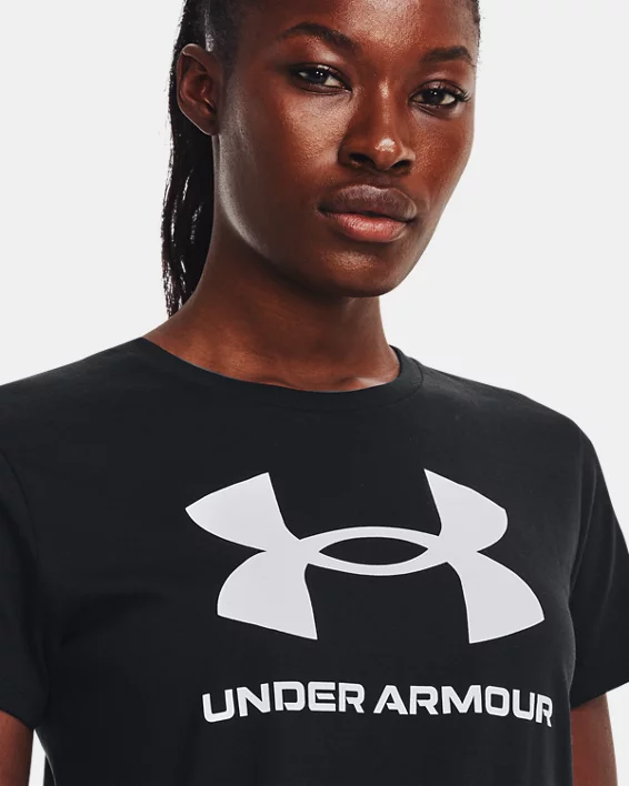 Under Armour Camiseta De Manga Corta Con Logotipo UA Rival Para Mujer  