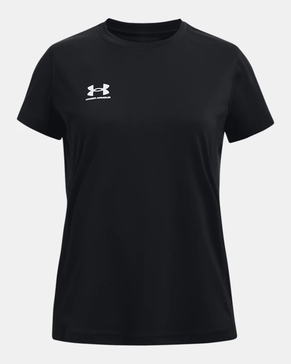 Under Armour Camiseta de manga corta de entrenamiento UA Challenger para niña  