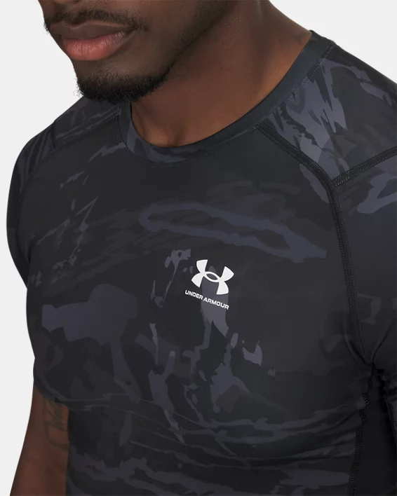 Under Armour Camiseta De Manga Corta Estampada HeatGear® Para Hombre  