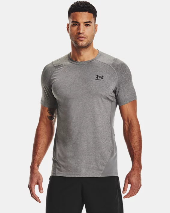 Under Armour Camiseta de manga corta HeatGear® Fitted para hombre  