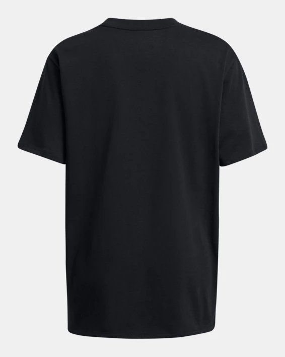 Under Armour Camiseta De Manga Corta Oversize UA Heavyweight Embroidered Patch Boyfriend Para Mujer  