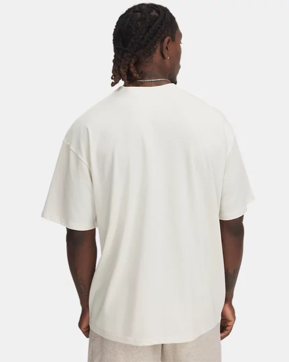 Under Armour Camiseta De Manga Corta Oversize UA Heavyweight Varsity Para Hombre  