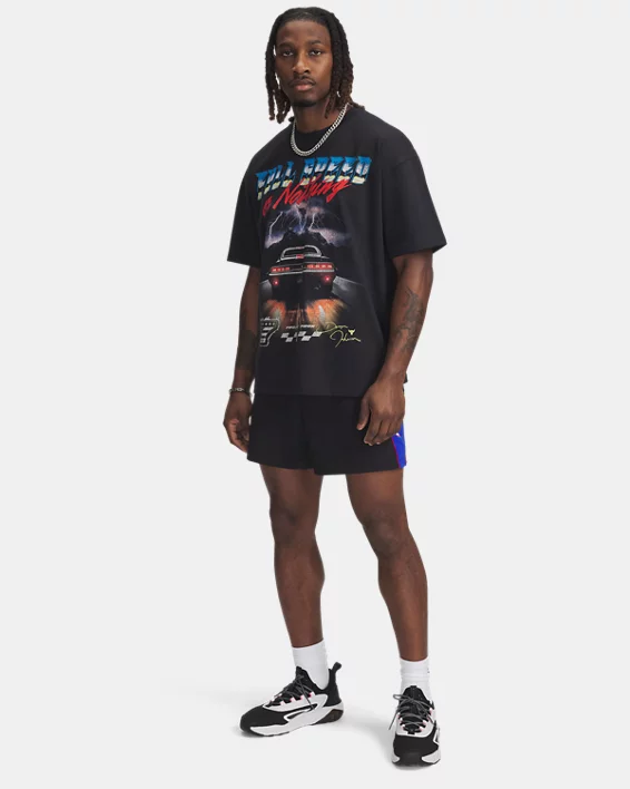 Under Armour Camiseta De Manga Corta Project Rock Heavyweight Para Hombre  