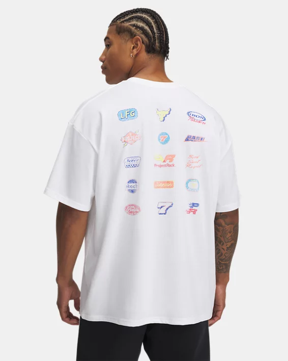 Under Armour Camiseta De Manga Corta Project Rock Heavyweight Para Hombre  