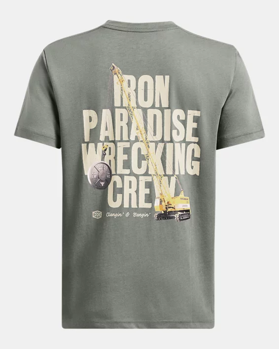 Under Armour Camiseta De Manga Corta Project Rock Tools Of The Trade Para Niño  