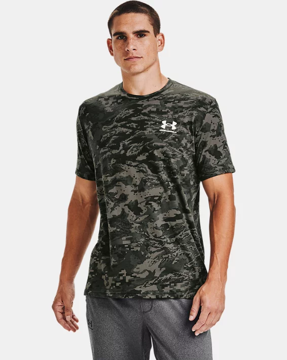 Under Armour Camiseta de manga corta UA ABC Camo para hombre  