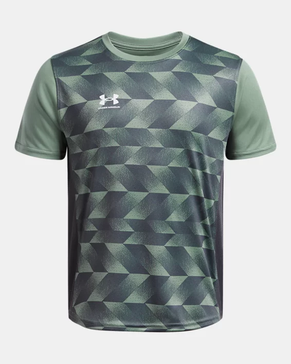 Under Armour Camiseta de manga corta UA Challenger Printed para niño  
