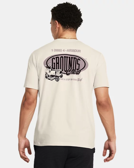Under Armour Camiseta De Manga Corta UA Grounds Crew Heavyweight Para Hombre  