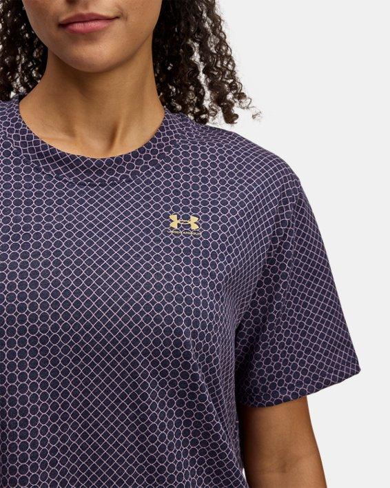 Under Armour Camiseta De Manga Corta UA Heavyweight Holiday Para Mujer  