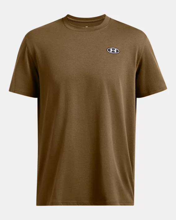 Under Armour Camiseta De Manga Corta UA Heavyweight Left Chest Patch Para Hombre  