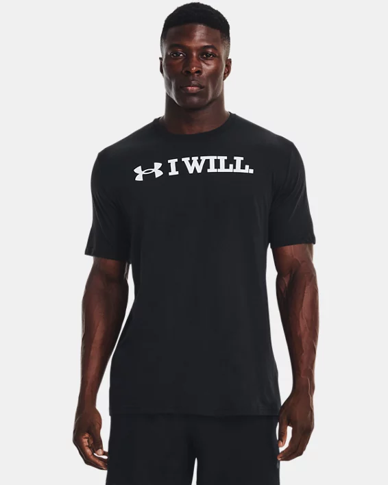 Under Armour Camiseta de manga corta UA I Will para hombre  