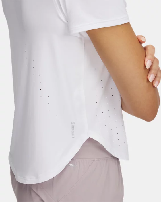 Under Armour Camiseta De Manga Corta UA Launch Elite Para Mujer  