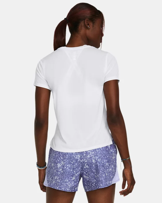 Under Armour Camiseta De Manga Corta UA Launch Para Mujer  