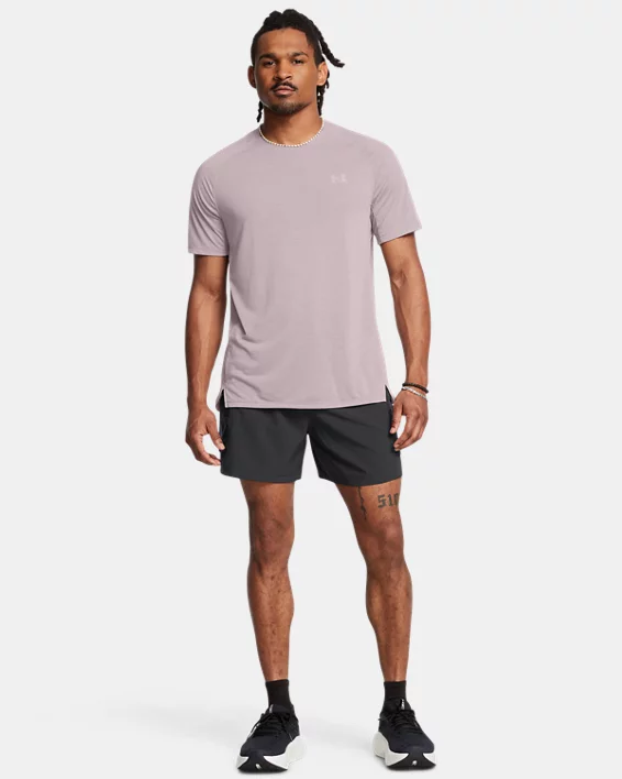 Under Armour Camiseta De Manga Corta UA Launch Trail Para Hombre  