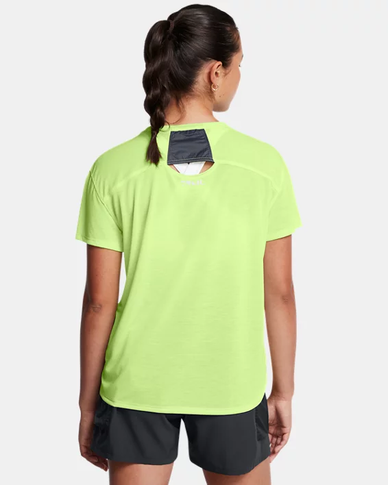 Under Armour Camiseta De Manga Corta UA Launch Trail Para Mujer  