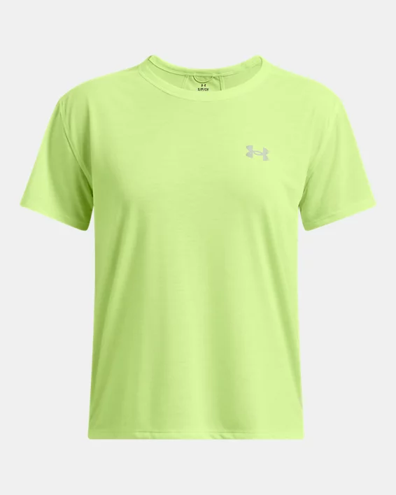 Under Armour Camiseta De Manga Corta UA Launch Trail Para Mujer  