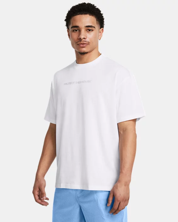 Under Armour Camiseta de manga corta UA PTH Pack Heavyweight Oversized para hombre  