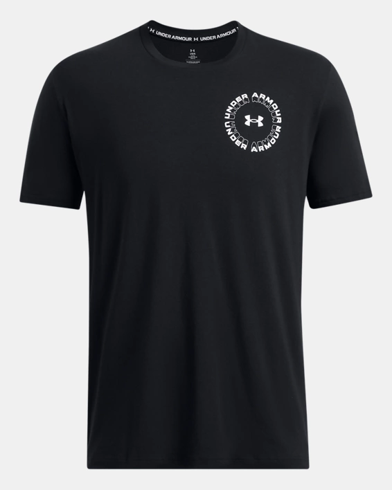 Under Armour Camiseta De Manga Corta UA Radial Wordmark Para Hombre  