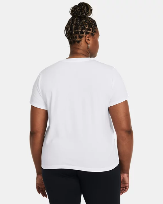 Under Armour Camiseta De Manga Corta UA Rival Core Para Mujer  