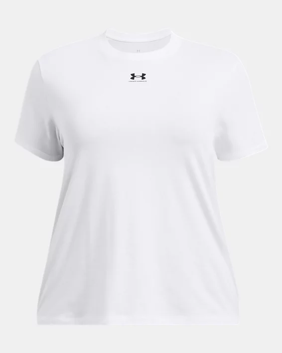 Under Armour Camiseta De Manga Corta UA Rival Core Para Mujer  