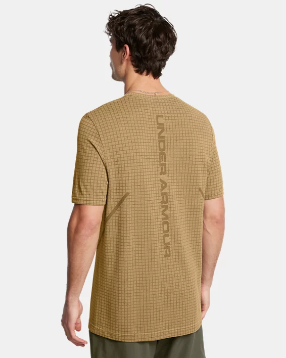 Under Armour Camiseta De Manga Corta UA Seamless Grid Para Hombre  
