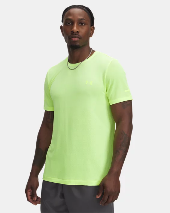 Under Armour Camiseta de manga corta UA Seamless Stride para hombre  
