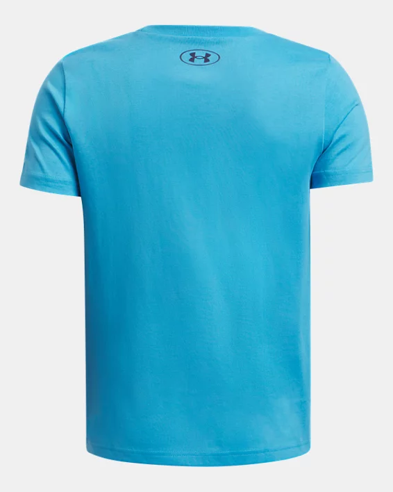 Under Armour Camiseta De Manga Corta UA Split Big Logo Para Niño