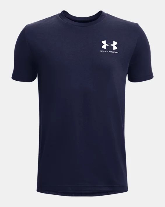 Under Armour Camiseta de manga corta UA Sportstyle Left Chest para niño  