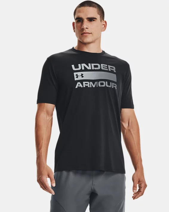 Under Armour Camiseta de manga corta UA Team Issue Wordmark para hombre  
