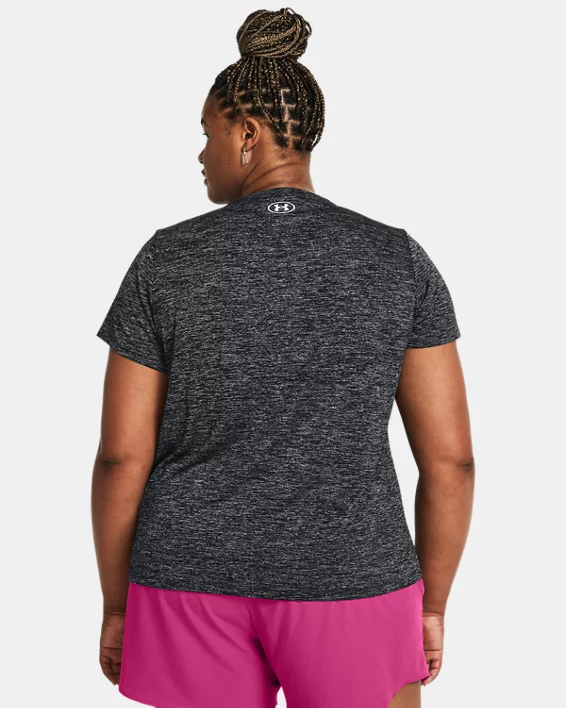 Under Armour Camiseta De Manga Corta UA Tech™ Twist V-Neck Para Mujer  